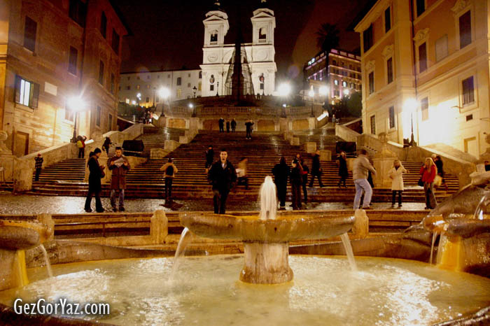Roma - İspanyol Merdivenleri